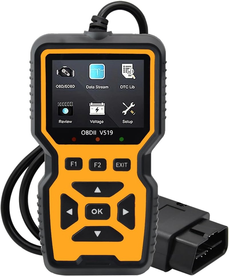 OnRetul OBD2 Scanner Diagnostic Tool - Check Engine Light Code Reader, Reset Function, Data Stream, I/M Readiness, Full Features, Modes 6 & 8, for All 1996+ Vehicles, Automotriz Scanner - Image 2